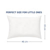 Hopop Soft & Breathable Premium Cotton Toddler Pillow with Pillowcase - Assorted