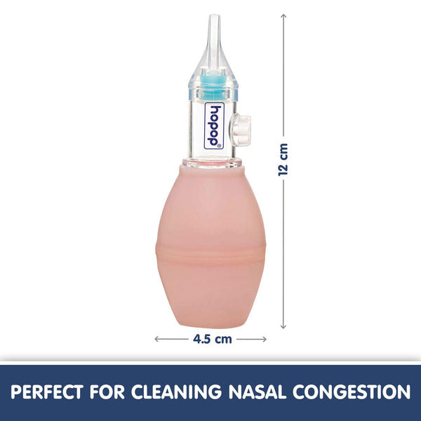 Hopop Anti-Reflux Nose Cleaner & Baby Nasal Aspirator Newborn+ – Peach