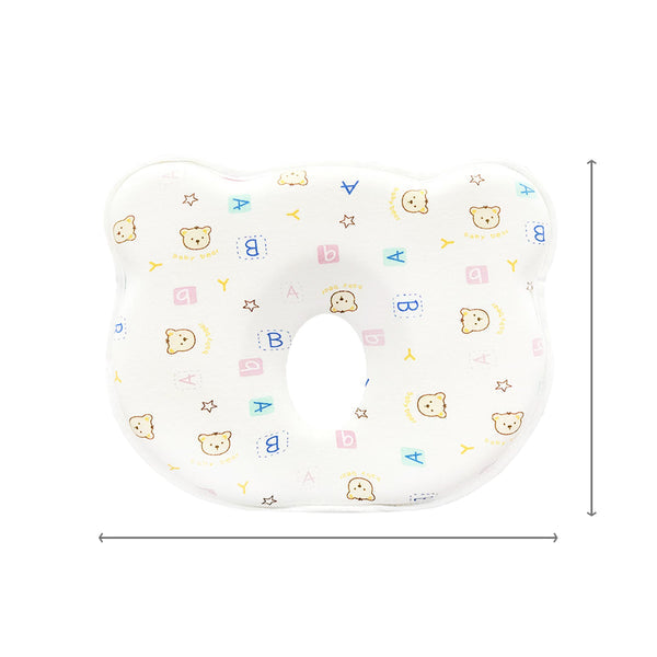 Hopop Memory Foam Baby Head Shaping Pillow - ABCD