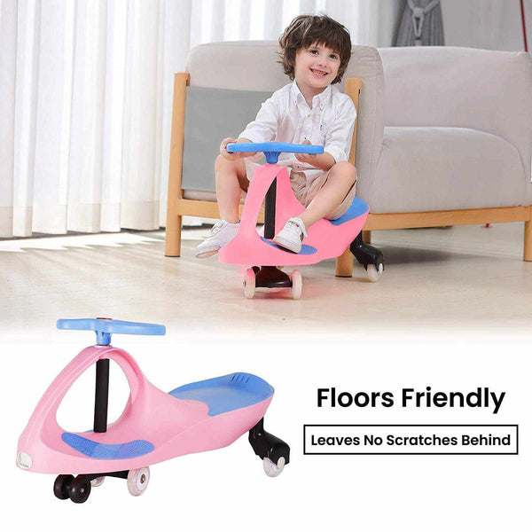 R For Rabbit Swing Car Iya Iya Pink Blue