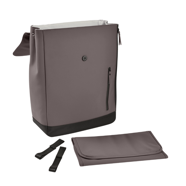 Beaba Oslo Baby Diaper Bag - Mineral Grey
