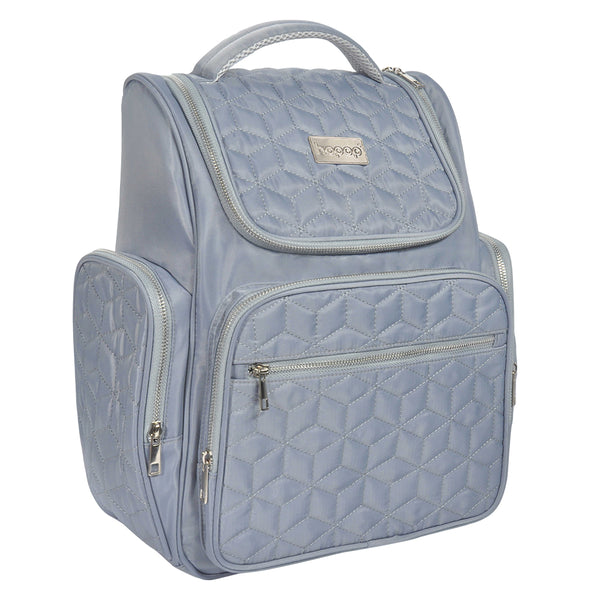 Hopop Portable & Stylish Baby Diaper Bag Travel Friendly & Spacious Grey