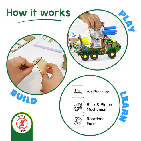 Smartivity Missile Truck 8 - 14Y