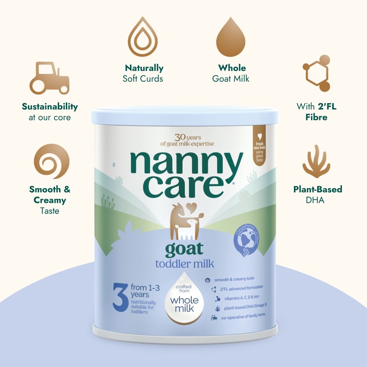 Nannycare Toddler Goat Milk Formula Stage 3 800g