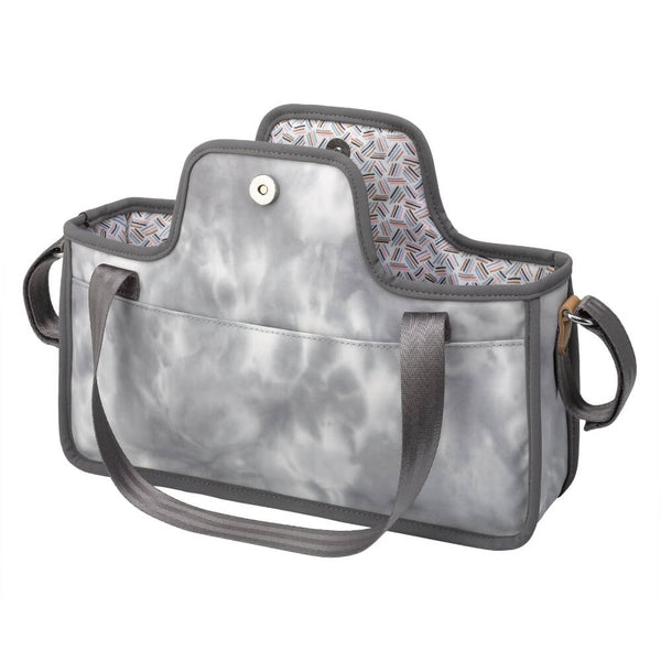 Petunia Pickle Bottom Diaper Bag Wander Stroller Caddy - Smoked Swirl Tye-Dye