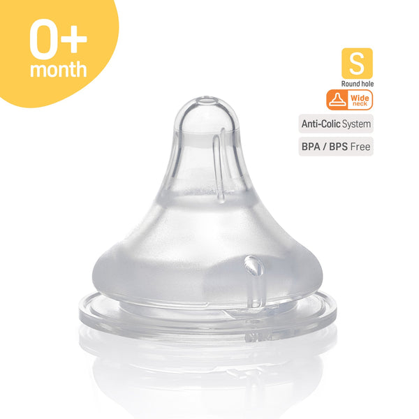 Pigeon Wide Neck Softlatch 2.0 Nipple S size