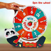Webby Wooden Spin Win - Spin, Match & Win Educational Game