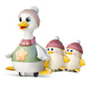 Hola Waddling Duck Family With 2 Baby Ducks 6M+ Multicolor