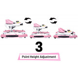R For Rabbit Baby Walker Ringa Ringa Pink White