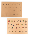 Hilife English Alphabet 3-Layer Lowercase Wooden Puzzle 32.3 x 24 cm Multicolour
