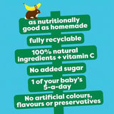 Heinz Apple Pear & Banana Baby Food Pouch – 6+ Months