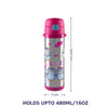 Hopop Insulated Stainless Steel Sipper Water Bottle 480 ml Assorted