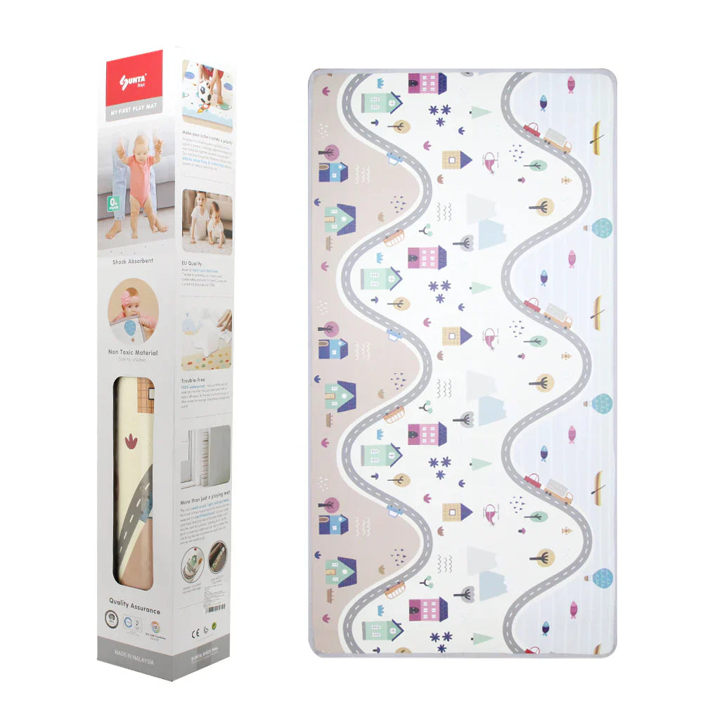 Sunta Playmat My First Play Mat - Country Village Baby Floor Mat