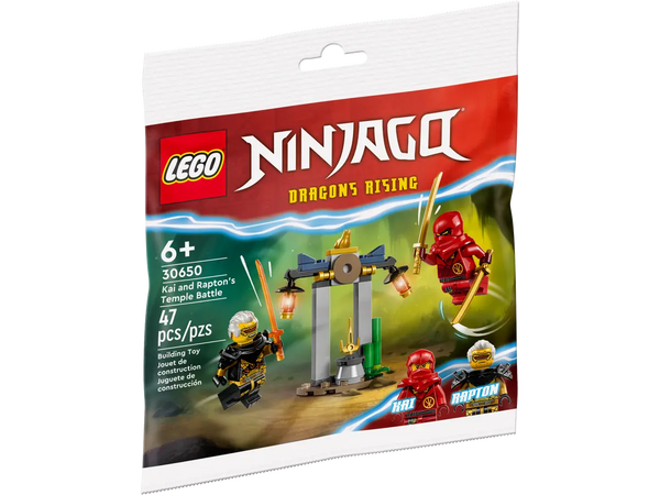 LEGO Ninjago Kai and Rapton's Temple Battle 6+ 47Pcs 30650