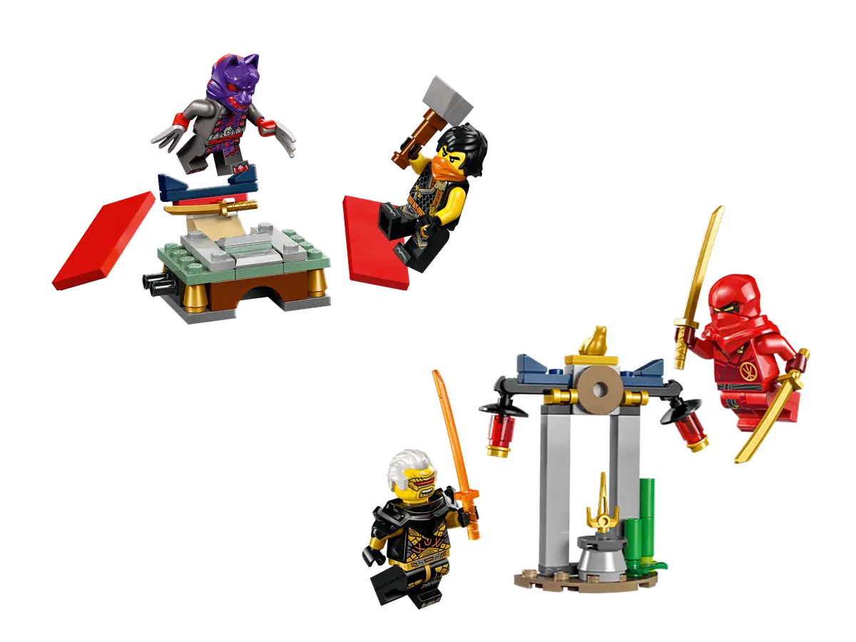 Lego Ninjago 30650 Kai And Rapton'S Temple Battle 6+