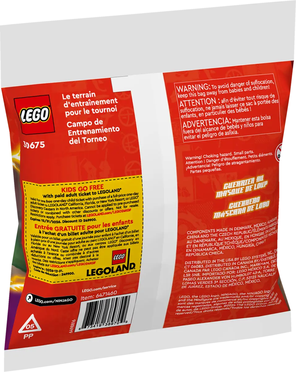 Lego Ninjago 30650 Kai And Rapton'S Temple Battle 6+