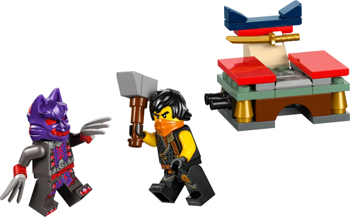 Lego Ninjago 30650 Kai And Rapton'S Temple Battle 6+