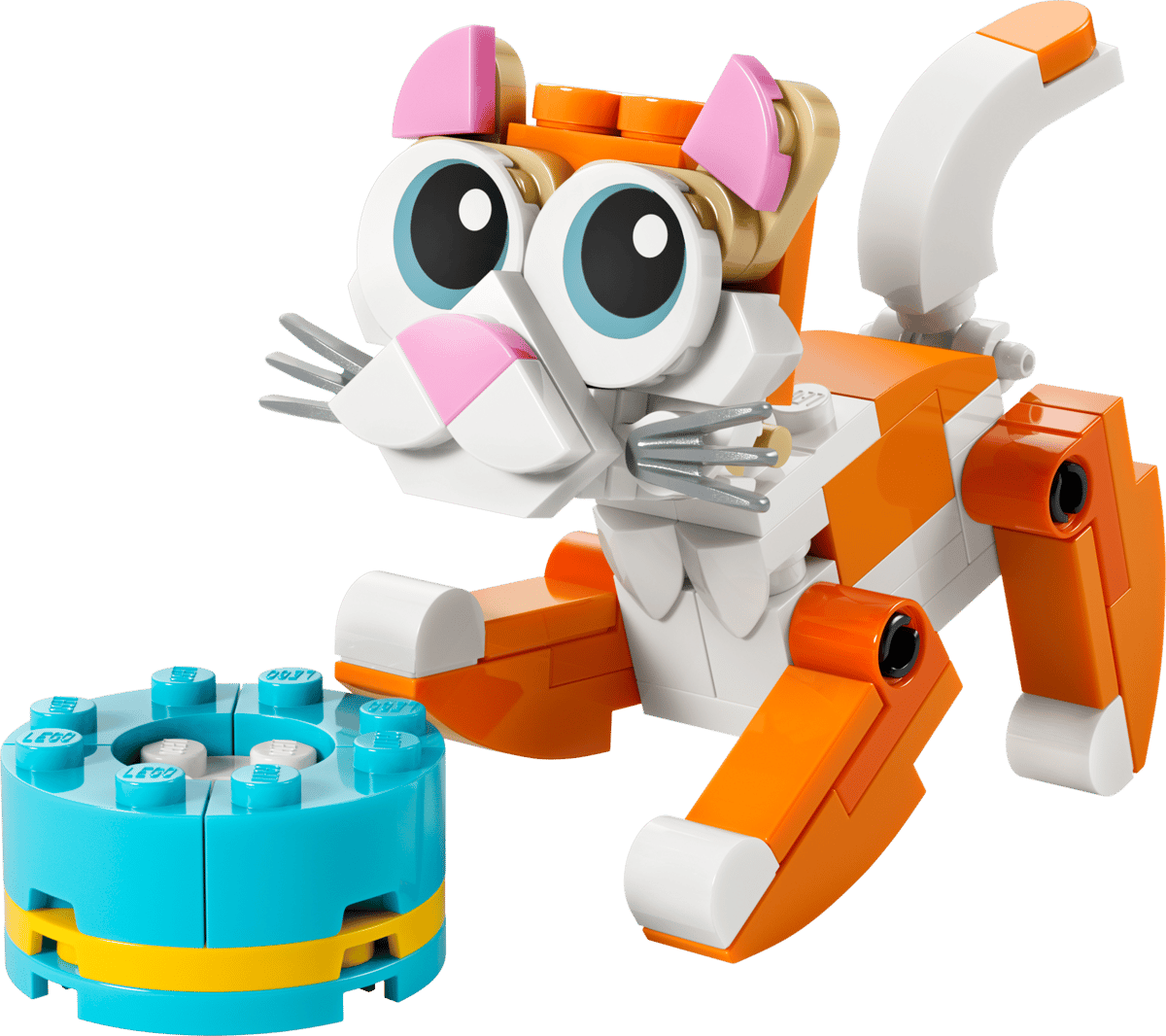 LEGO Creator 3in1 Orange Cat 79 Pieces Multicolour