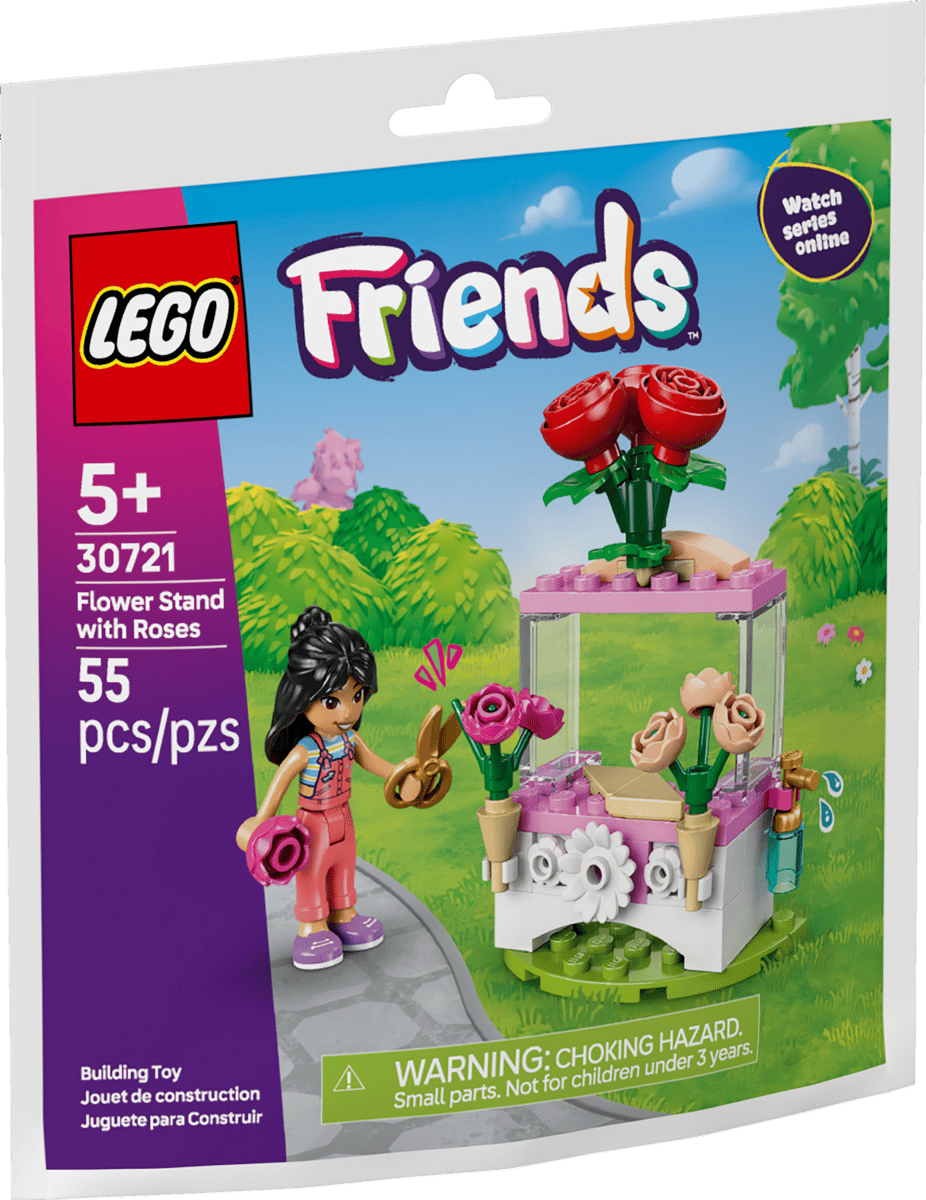 LEGO Friends Flower Stand with Roses 55 Pieces Multicolour