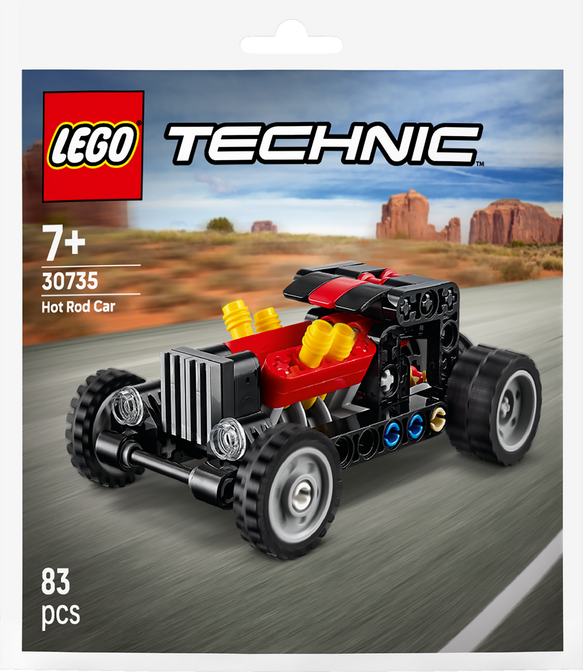 LEGO Technic Hot Rod Car 83 Pieces Multicolour