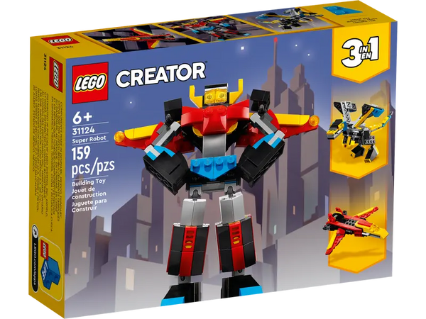 LEGO Creator Super Robot 6+ 159Pcs 31124