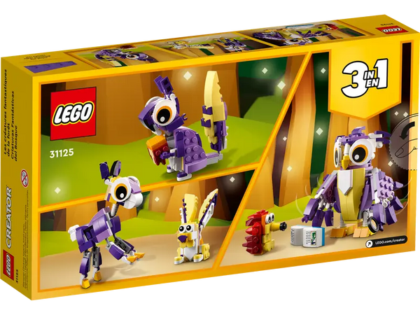 LEGO Creator Fantasy Forest Creatures 7+ 175Pcs 31125