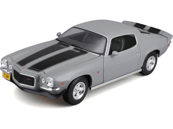 Maisto 1971 Chevrolet Camaro grey 1:18 diecast scale model