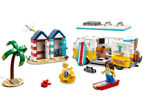 LEGO Creator 3-In-1 Beach Camper Van 8+ 556Pcs 31138