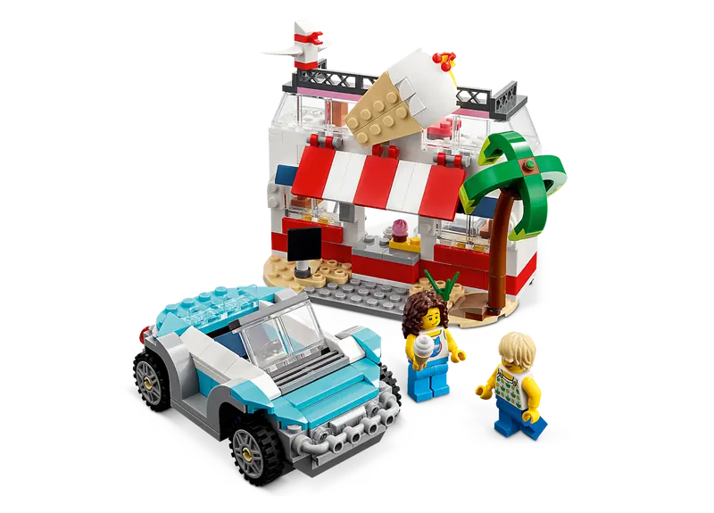 LEGO Creator 3-In-1 Beach Camper Van 8+ 556Pcs 31138