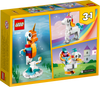 LEGO Creator 3in1 Magical Unicorn 145 Pieces Multicolour