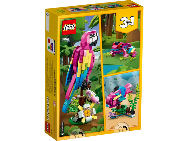 LEGO Creator Exotic Pink Parrot 7+ 253Pcs 31144