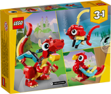 LEGO Creator 3-in-1 Red Dragon 149 Pieces
