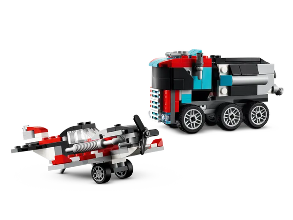 LEGO Creator Flatbed Truck With Helicopter 7+ 270Pcs 31146