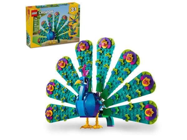 LEGO Creator Exotic Peacock 7+ 355Pcs 31157