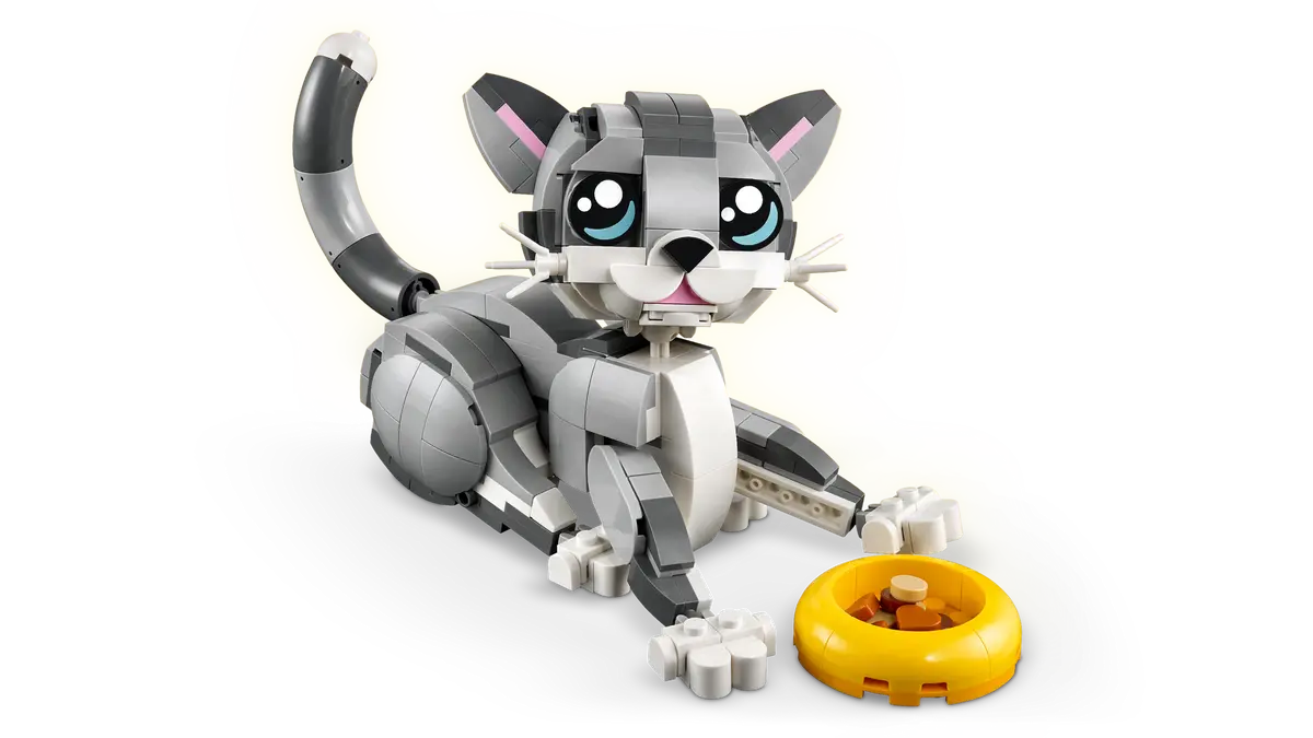 LEGO Creator 3in1 Playful Cat 407 Pieces Multicolour