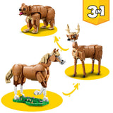 LEGO Creator 3in1 Beautiful Horse 685 Pieces 23 × 24 × 8 cm Multicolour