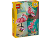 LEGO Creator 3in1 Wild Animals Pink Flamingo 288 Pieces Pink