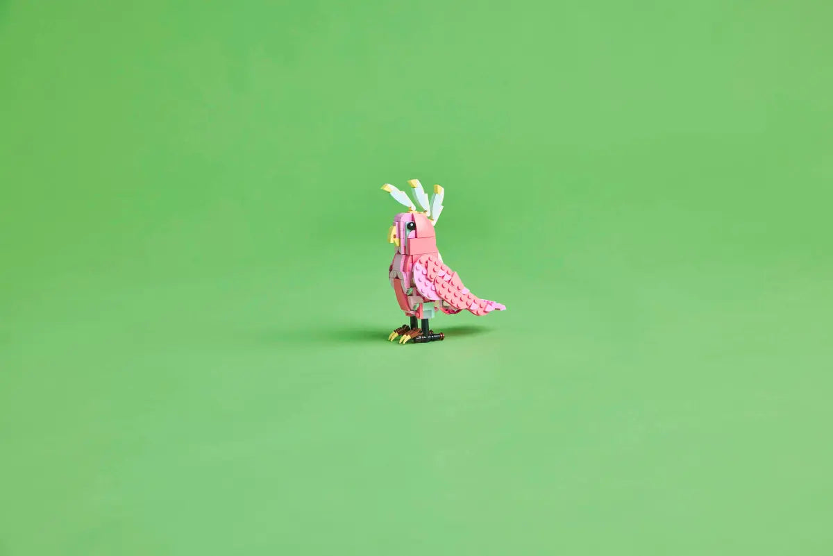 LEGO Creator 3in1 Wild Animals Pink Flamingo 288 Pieces Pink