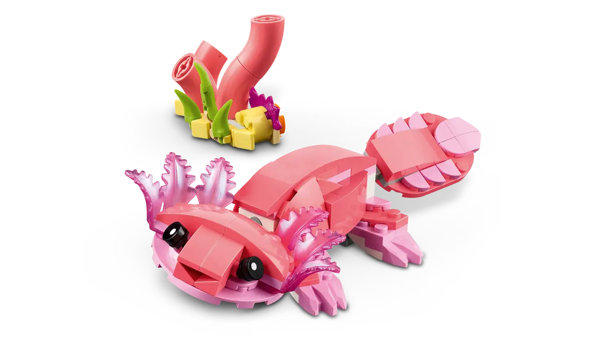 LEGO Creator 3in1 Wild Animals Pink Flamingo 288 Pieces Pink
