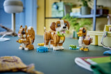 LEGO Creator 3-in-1 Cute Animals Playful Puppy Dog 336 Pieces Multicolour