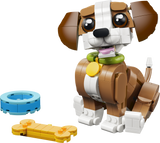 LEGO Creator 3-in-1 Cute Animals Playful Puppy Dog 336 Pieces Multicolour