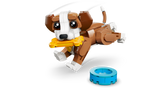 LEGO Creator 3-in-1 Cute Animals Playful Puppy Dog 336 Pieces Multicolour