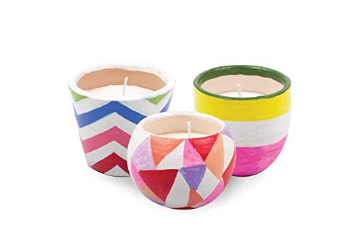 Funskool Handy Crafts Scented Candle Pots Wax Candle