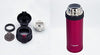 Zojirushi 600ml One Touch Flip-Open Bottle with Carrying Loop (Hibiscus Red)
