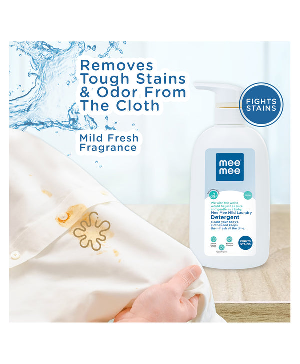 Mee Mee Mild Baby Liquid Laundry Detergent Bottle - 500 ml