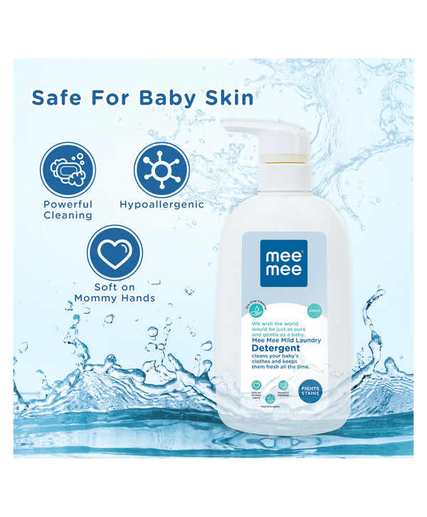Mee Mee Mild Baby Liquid Laundry Detergent Bottle - 500 ml