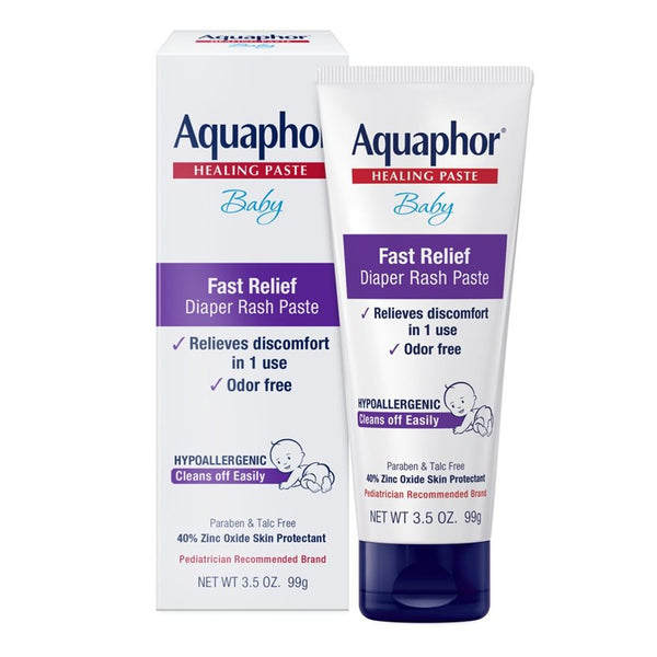 Aquaphor Baby Diaper Rash Paste with 40% Zinc Oxide β 99 g