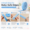 Weikang Baby Safety Flat Soft Cushion Corner Guard – 2 Mtr