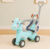 Playgro Horse Rotating Rocking Rider with Handle 28 × 14 × 27.5 Inch – Multicolor