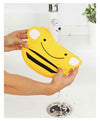 Skip Hop Zoo Fold & Go Silicone Bib Bee